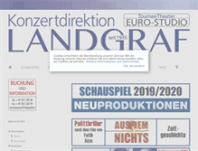 Tablet Screenshot of landgraf.de